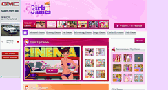 Desktop Screenshot of 9girlsgames.com